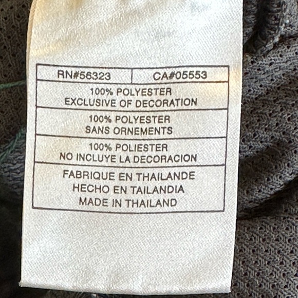 Nike | Y2K Gray Athletic/Track Pants witb Green Stripes, Size XL - Picture 7 of 7